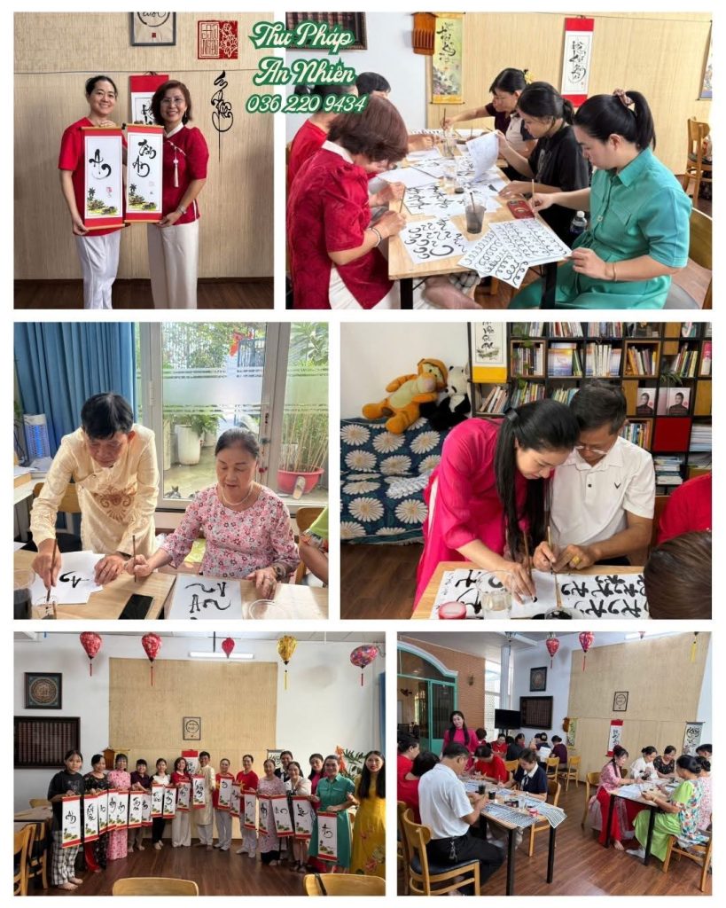 BÁO GIÁ WORKSHOP VIẾT THƯ PHÁP – TỔ CHỨC HOẠT ĐỘNG TRẢI NGHIỆM THƯ PHÁP TẠI TP.HCM